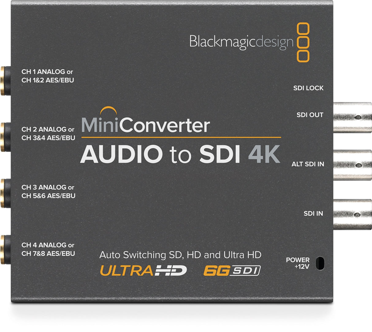 BLACKMAGIC MINI CONVERTER AUDIO TO SDI 4K