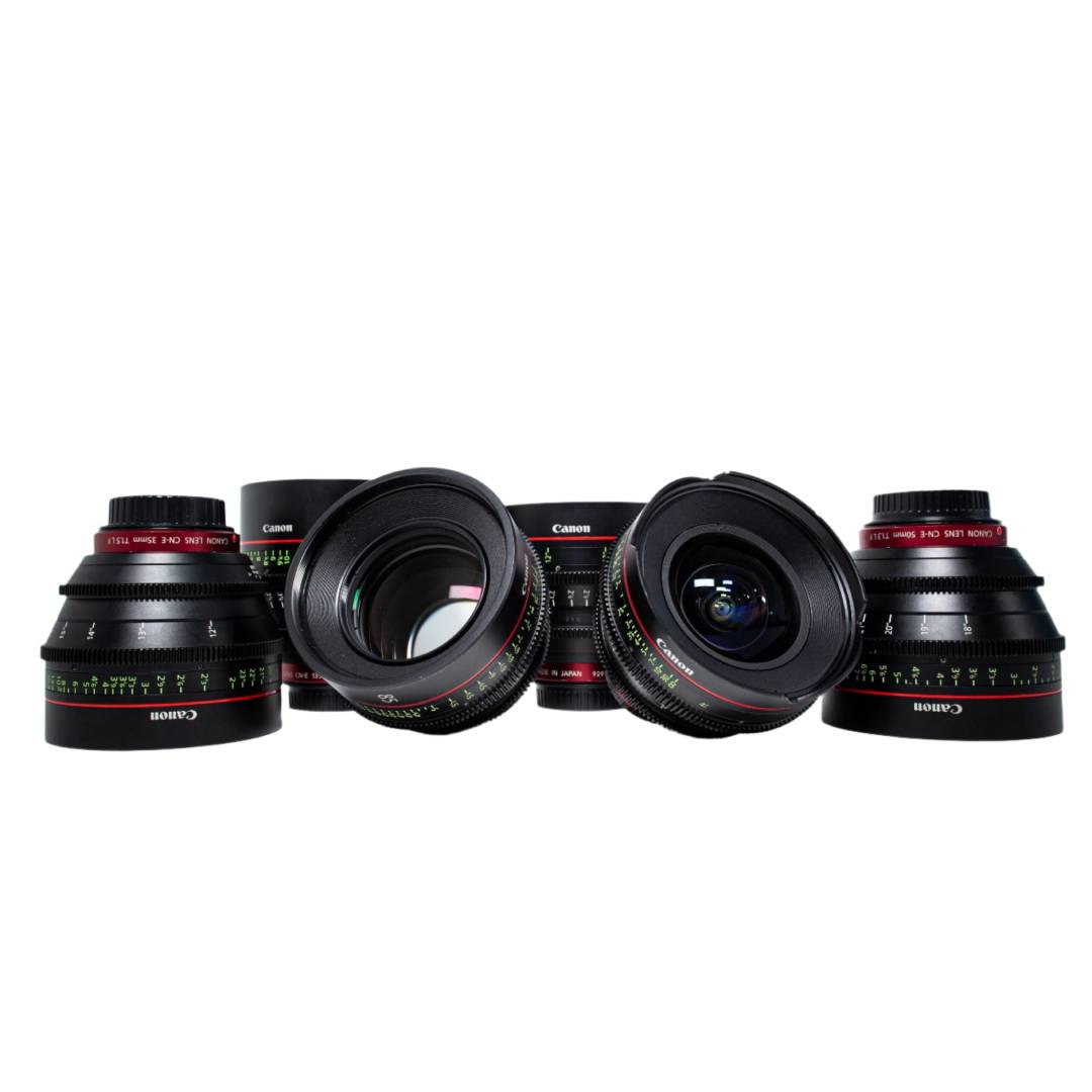 CANON CN-E PRIME SERIE COMPLETE