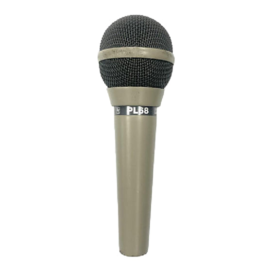 MICROPHONE MAIN ELECTRO VOICE PL 68