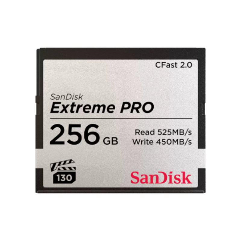 SANDISK CFAST 2.0 256 GO (450MBS)