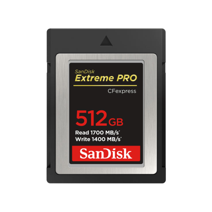 SANDISK CFEXPRESS EXTREME PRO TYPE B 512GO 1400MB/S
