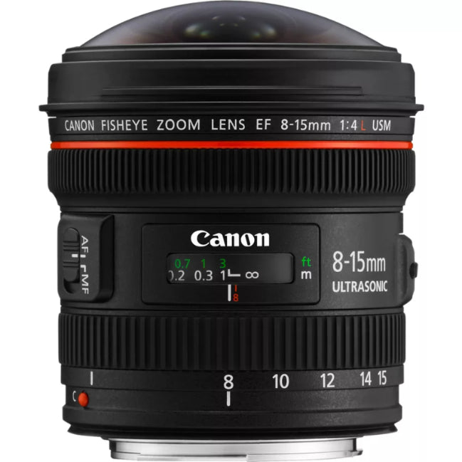 OPTIQUE MONTURE EF CANON EF 8-15mm f/4L