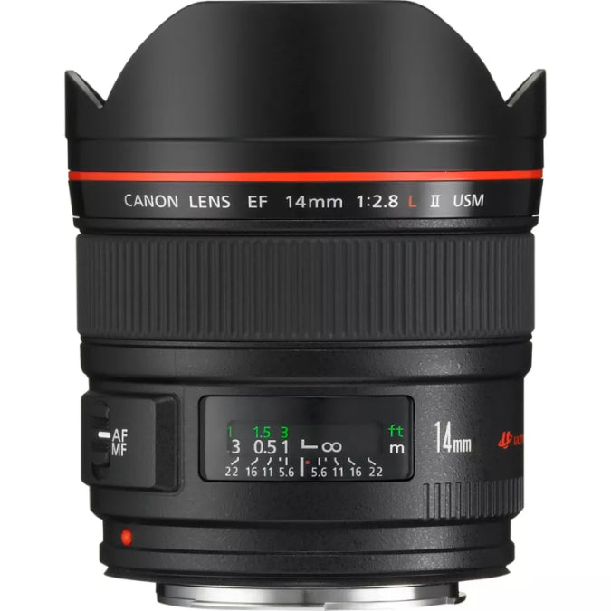 OPTIQUE CANON MONTURE EF 14mm f/2.8 L USM II
