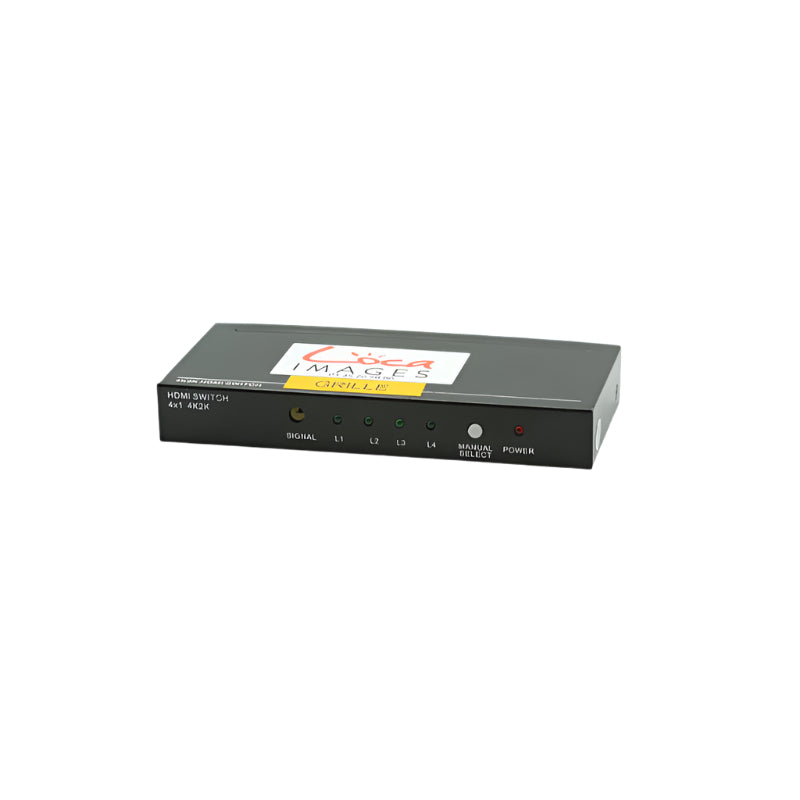 GRILLE NEDIS HDMI SWITCH 4 ENTRÉES / 1