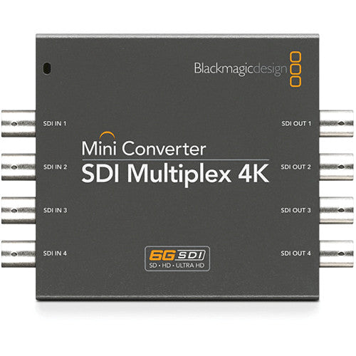 BLACKMAGIC MINI CONVERTER SDI MULTIPLEX 4K