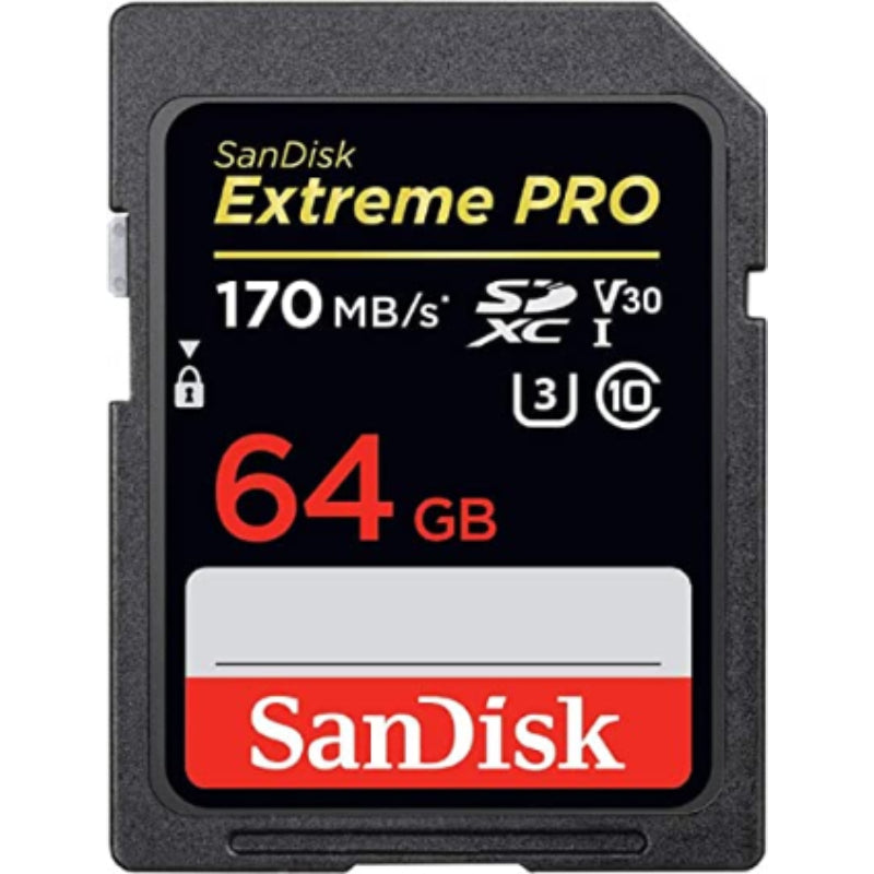 SANDISK SDXC 64GO 170 MB/S // PAS LOUABLE SEUL
